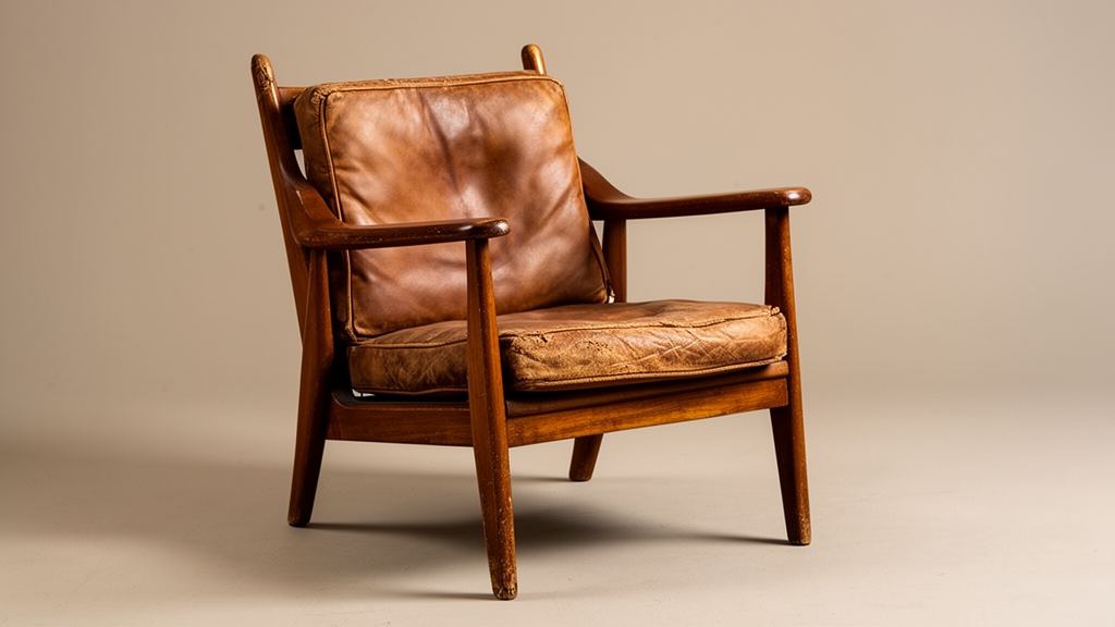 Antique chair in natural light