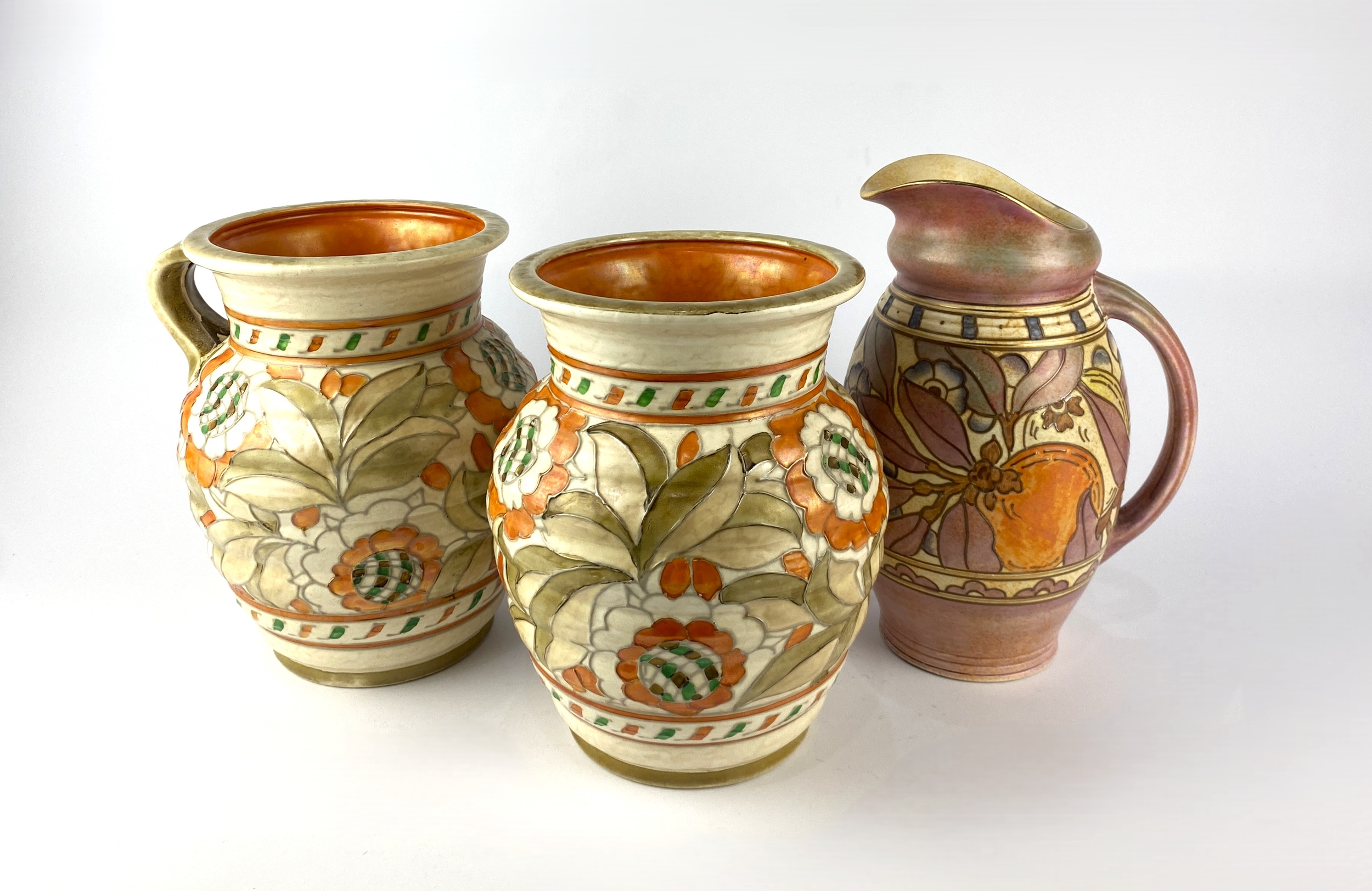 Charlotte Rhead Crown Ducal vase